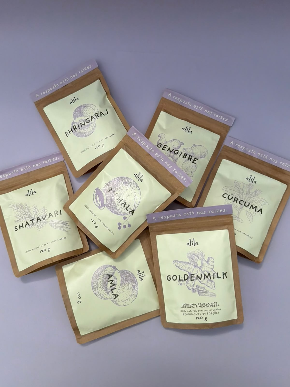 Ervas e especiarias Alila